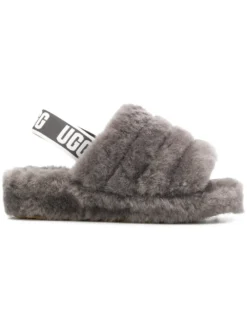 Women UGG Slingback Woolly Slippers