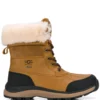 Women UGG Shearling Lined Lace-up Boots