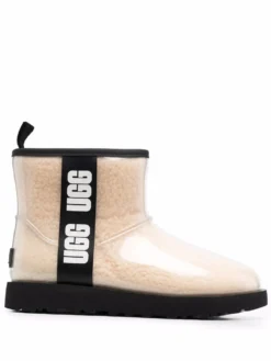 Women UGG Clear Mini Ankle Boots