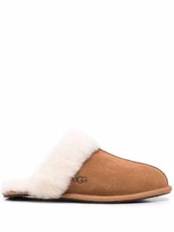 Women UGG Shearling-trim Slippers