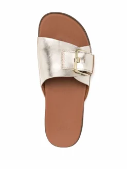Women UGG Buckled Metallic Sandals 7 Women UGG Buckled Metallic Sandals -Ugg Shop 18187683 38725400 1000