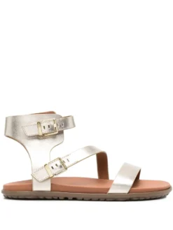 Women UGG Metallic-finish Open-toe Sandals