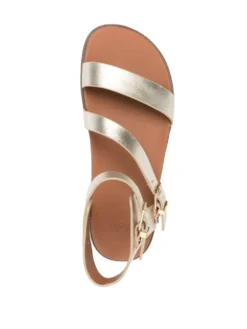 Women UGG Metallic-finish Open-toe Sandals -Ugg Shop 18526575 39977632 1000