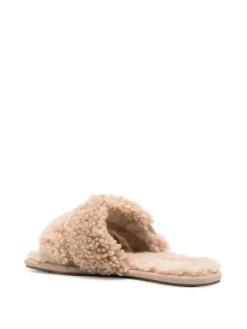 Women UGG Maxi Curly Scuffette Slippers -Ugg Shop 19186956 42073428 1000