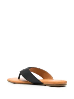 Women UGG Carey Leather Flip Flops -Ugg Shop 19860564 44577737 1000