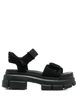 Women UGG Touch-strap Leather Sandals