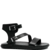 Women UGG Ankle-strap Buckle Sandals