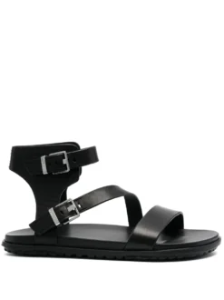Women UGG Ankle-strap Buckle Sandals
