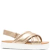 Women UGG Crossover-strap Sandals