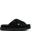 Women UGG Goldenstar Cross Slides