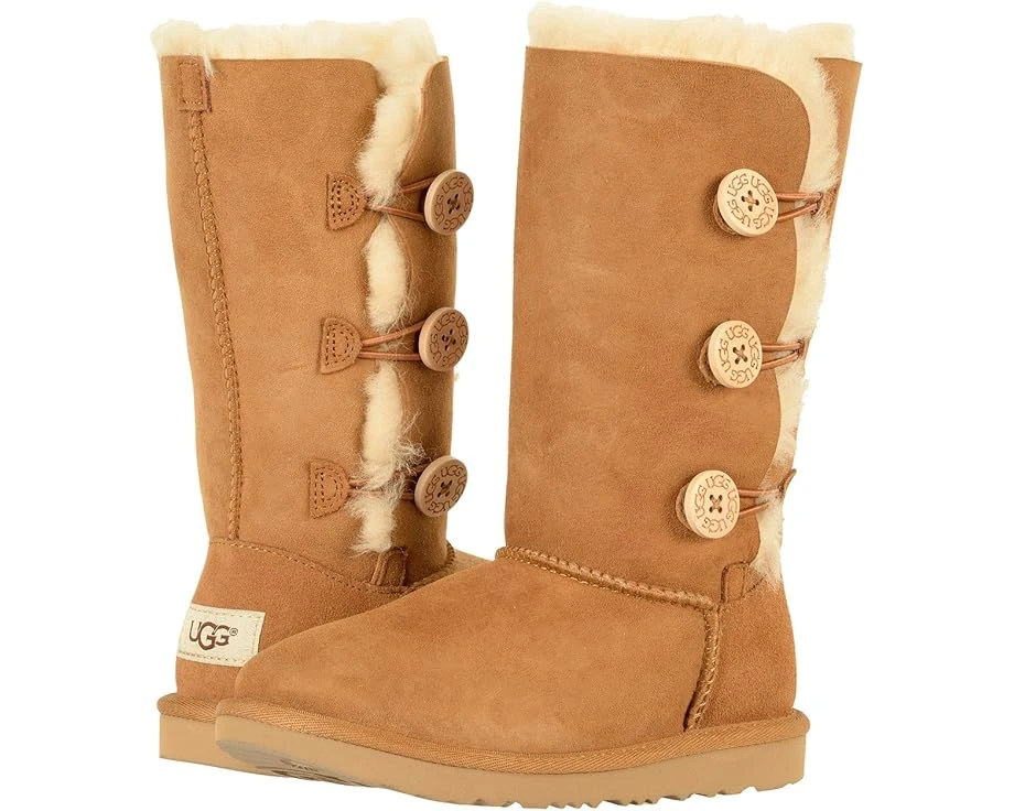 UGG Kids Bailey Button Triplet II (Little Kid/Big Kid) 1 UGG Kids Bailey Button Triplet II (Little Kid/Big Kid)