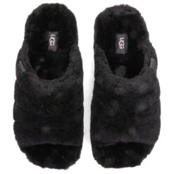 Ugg Fluff You Slipper - Black -Ugg Shop UGG Fluff You Slipper Black 1117473 BTFL 01 28 2021 01