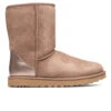Ugg Women's Classic Short II Boot "Metallic" - Caribou