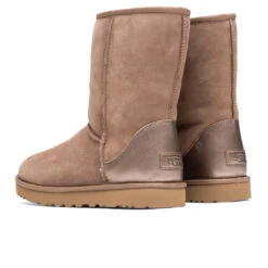 Ugg Women's Classic Short II Boot "Metallic" - Caribou -Ugg Shop UGG Women s Classic Short II Boot Metallic Caribou 1112530 CRBO 12 05 2020 01 2