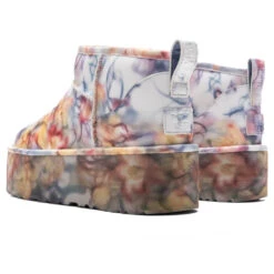 UGG X Collina Strada Classic Ultra Mini Platform - Light Blue Floral -Ugg Shop Women s Classic Ultra Mini Platform Light Blue Floral 1170171 LLF 08 30 24 Feature KN 4